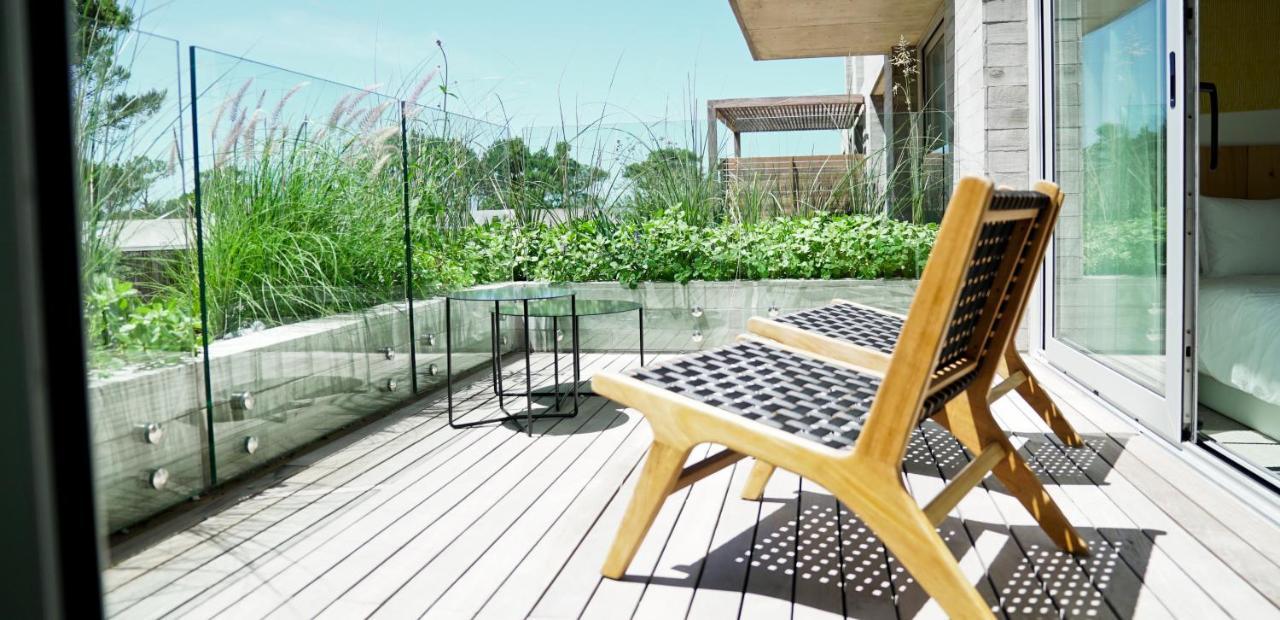 Casagrande Hotel & Beach Club José Ignacio Exteriör bild A rooftop garden