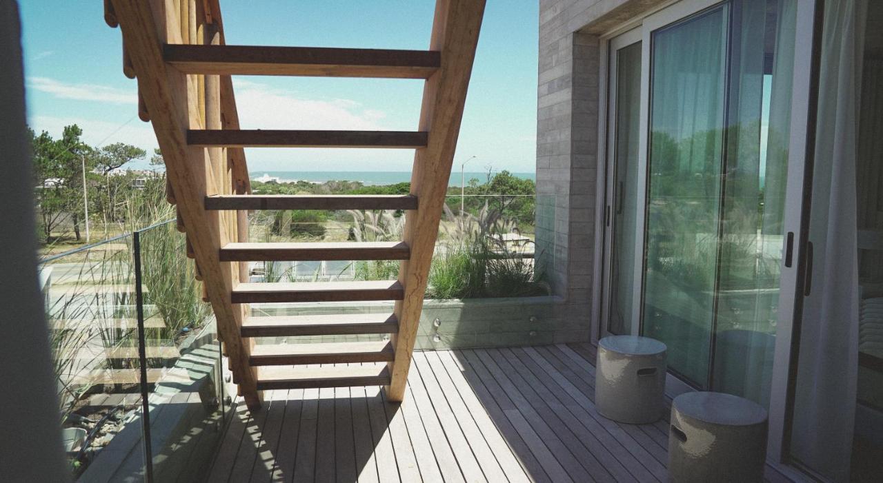 Casagrande Hotel & Beach Club José Ignacio Exteriör bild A straight staircase